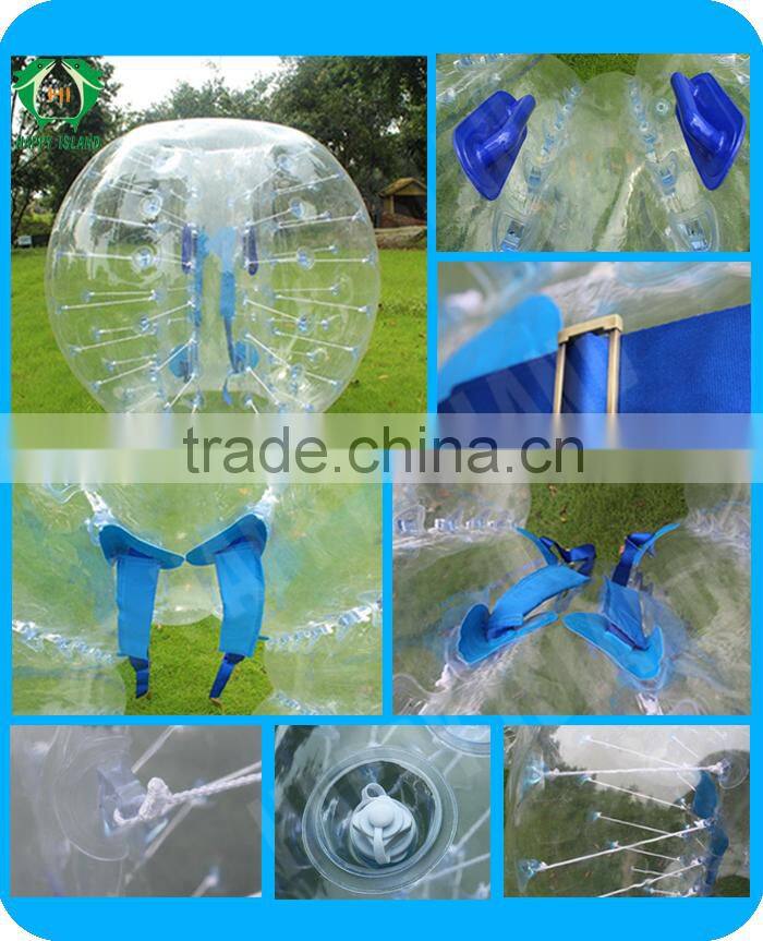 Hot!!HI Best Selling PVC soccer zorb ball,giant human bubble ball,human sized soccer bubble ball