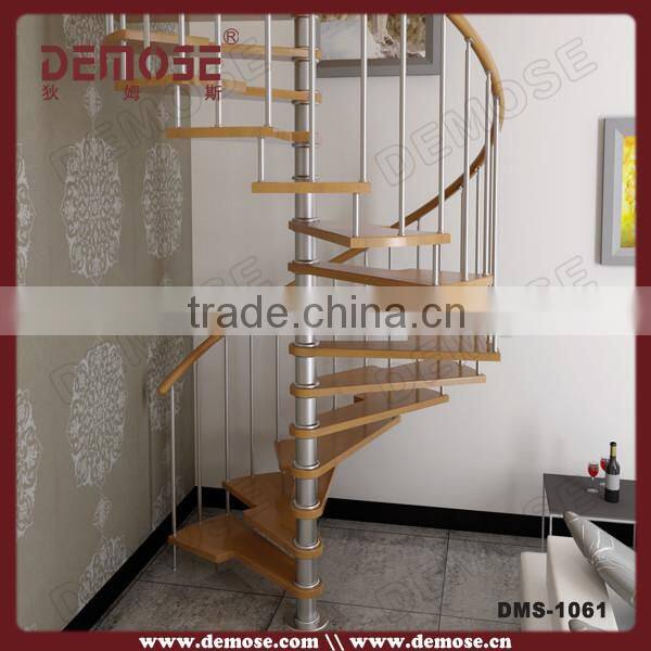 fold up stainless steel wood stair