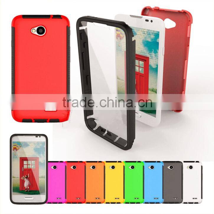 2 in 1 Hybrid Touch Screen Full Protective Case For LG L70