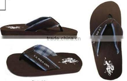 2016 Hot selling men beach slipper flipflop