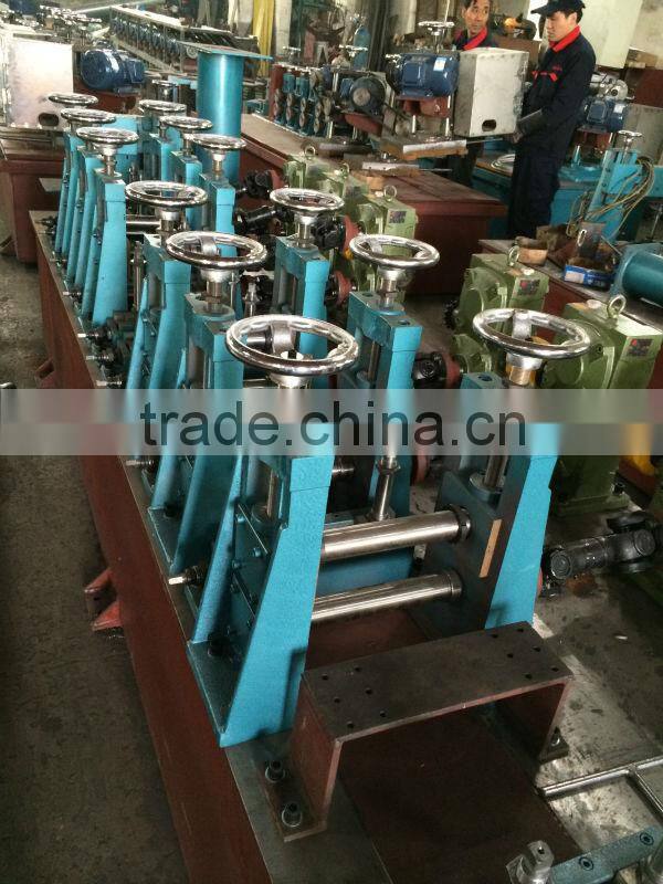 High frequency straight seam pipe mill