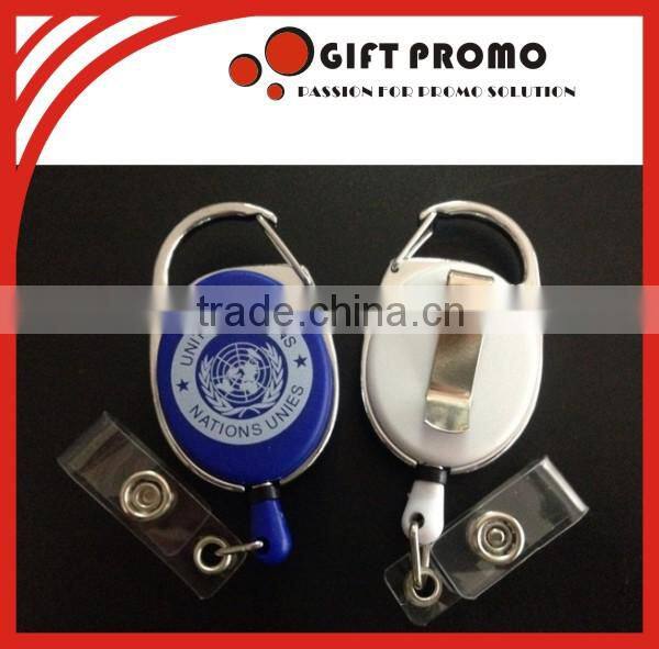 Promotional Yoyo ID Metal Badge Reel