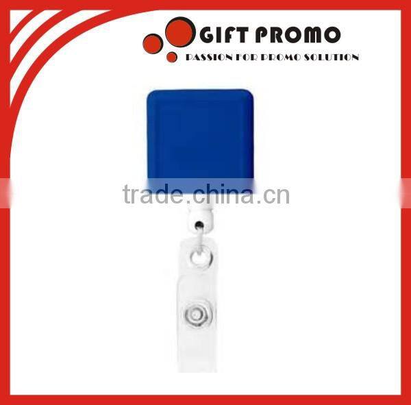 Brown Clear Name Badge Holder