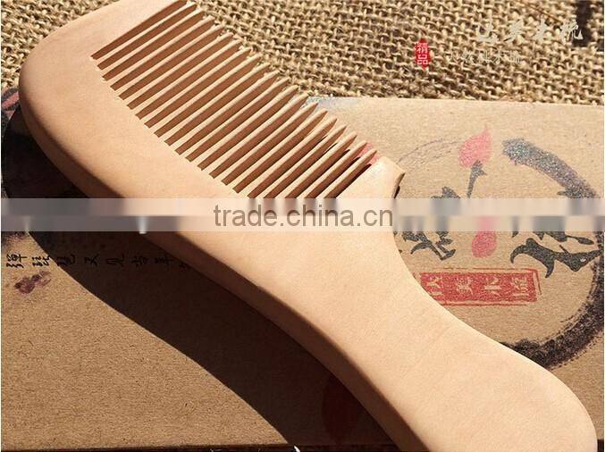 Popular wholesale wood comb hand made wood comb
