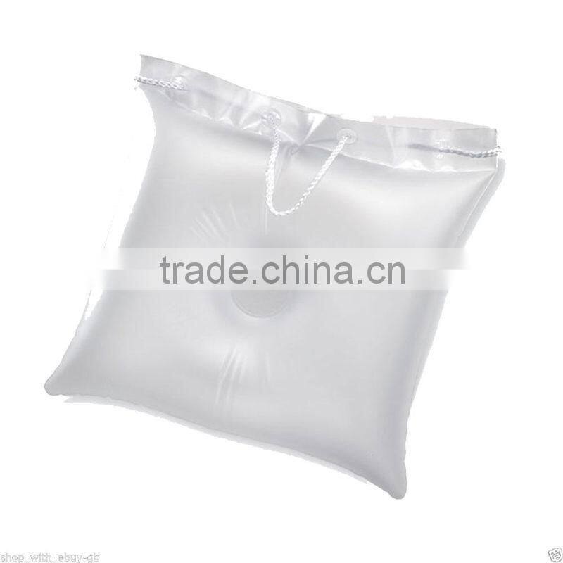 white air pillow bag pvc beach pillow bag