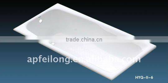 sell cheap cast iron bathtub1600mm 1800mm