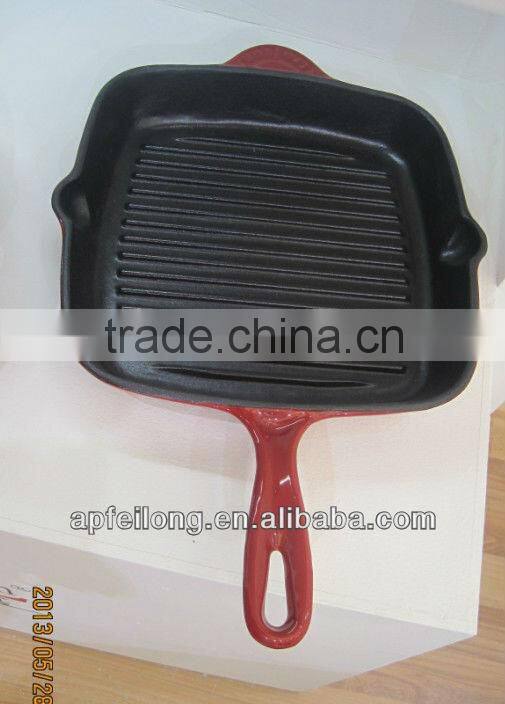cast iron pan/griddle/skillet/ bbq pans manufacturer