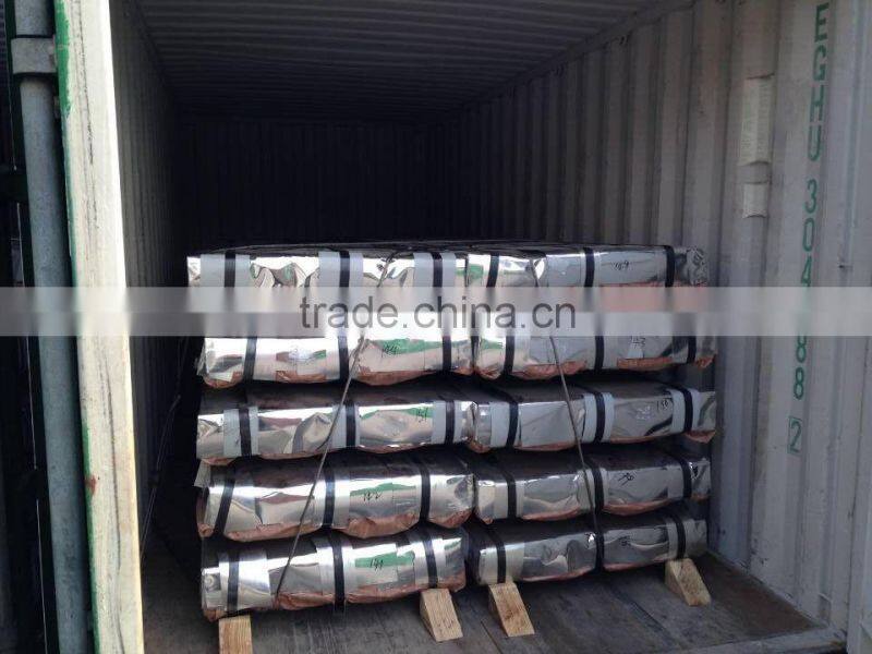 zinc coated steel coil with color roof sheet