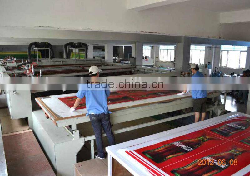 PP hollow sheet screen printing