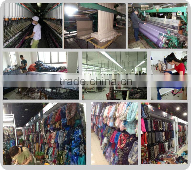 Plaid tassel polyester square palestine scarf