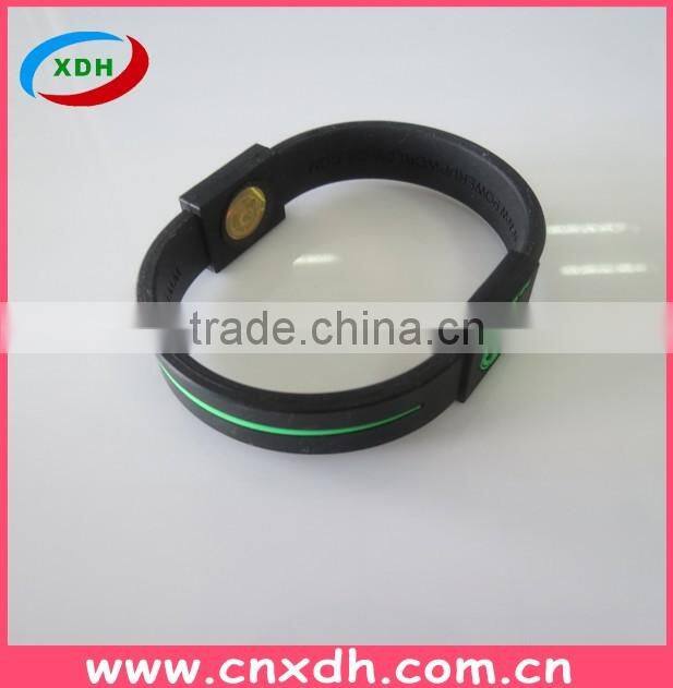 2016 Hot Sale Eco-friendly Custom Silicone Wristband