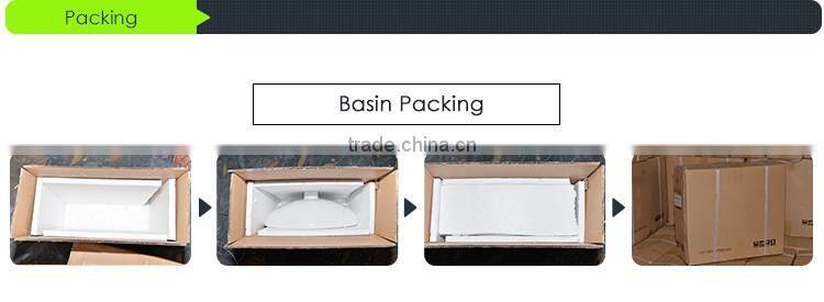 CUPC ceramic Single/Three faucet hole apartment size kitchen sinks