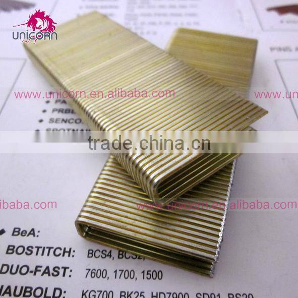 high quanlity 16ga 7/16" crown staples