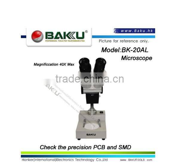 BAKU Stereo Binocular Microscope for Precision PCB and SMD Electronic Microscope (BK-20AL )