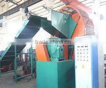Automatic tyre shredder machine / tire shredder