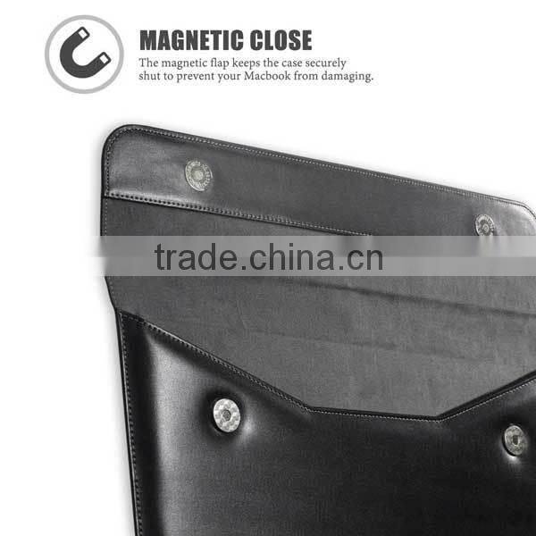 Premium Quality Leather Case For 13" MacBook with Retina Display,For 13 inch Macbook Leather Case Sleeve