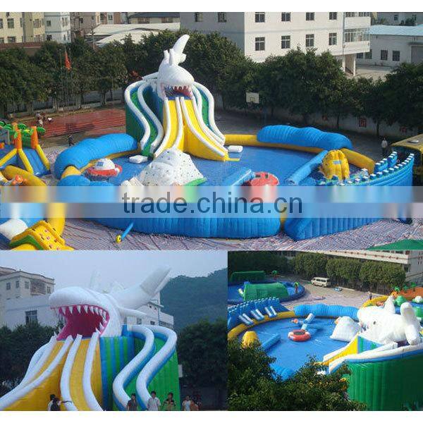 Best service high quality funny kids giant inflatable water park
