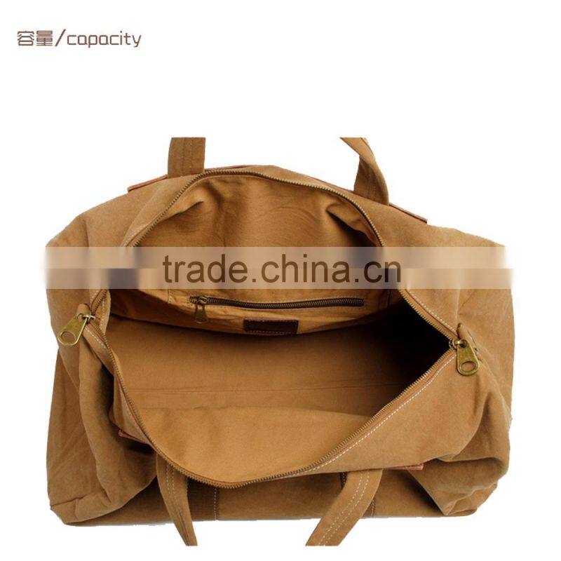 Luggage & Travel Bags expandable waterproof CANVAS duffel tote hand traveling bag foldable travelling bag