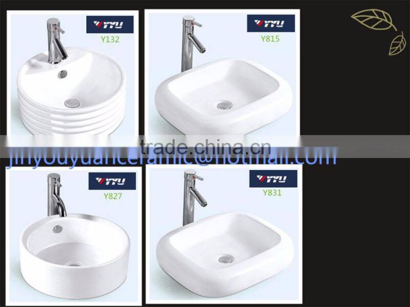 Y831 top wash basin easy clear