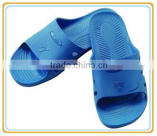 High Quantity Clean rom ESD PVC/PU soft slipper