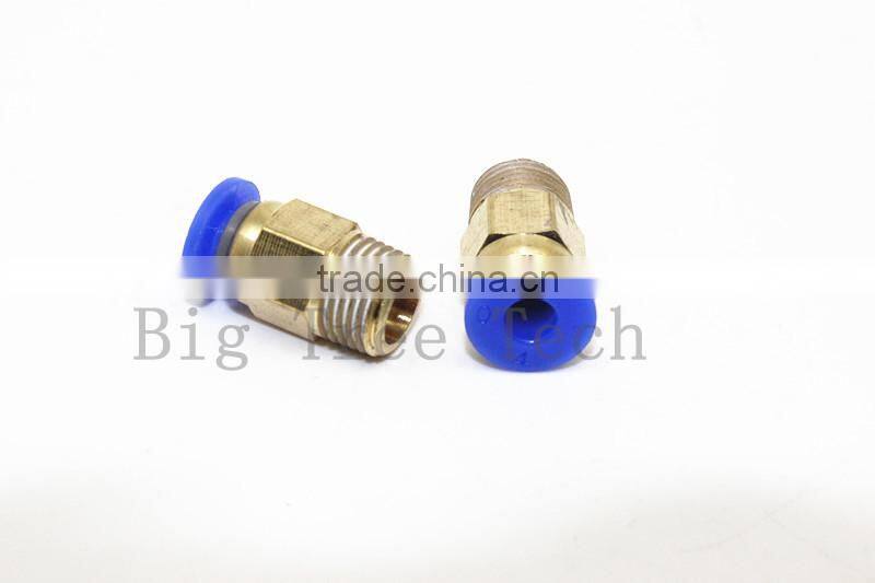 3D printers j-head remote connectors remote thermal head into the hot end of the material moving push pipe fitting tone
