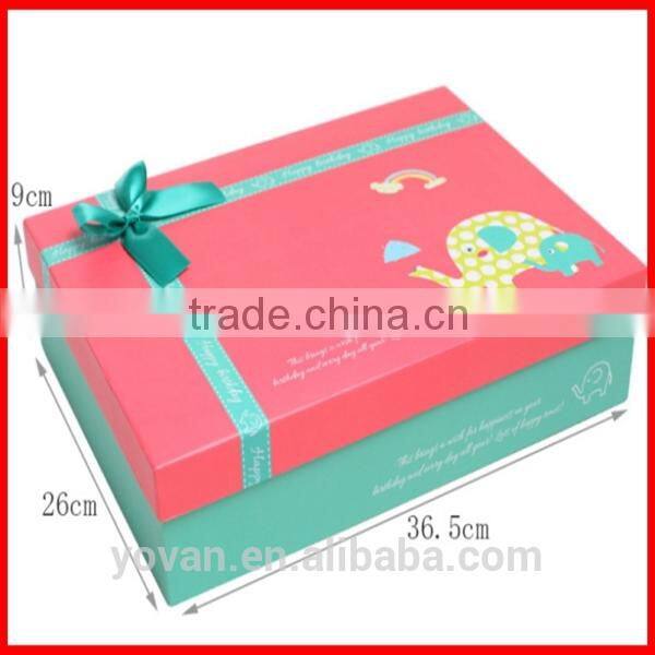 2014 luxury cardboard shoes packing box design for wholesale