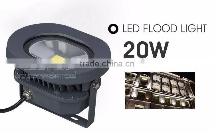 Bridgelux Cob IP65 Outdoor 20w led tennis court flood light
