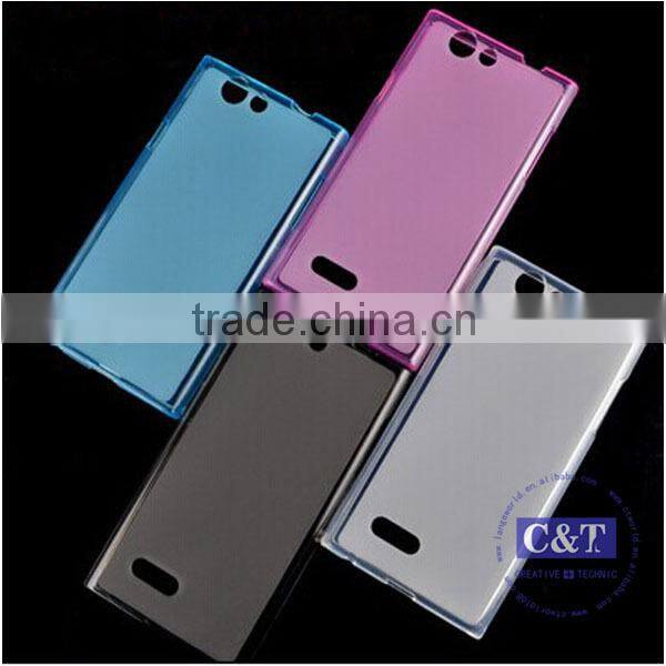C&T Flexible TPU High Impact Soft Back Cover for Zte Blade X9