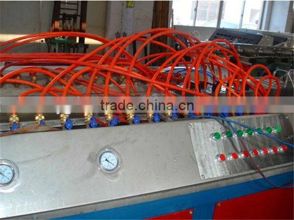 wood plastic composite profile production line