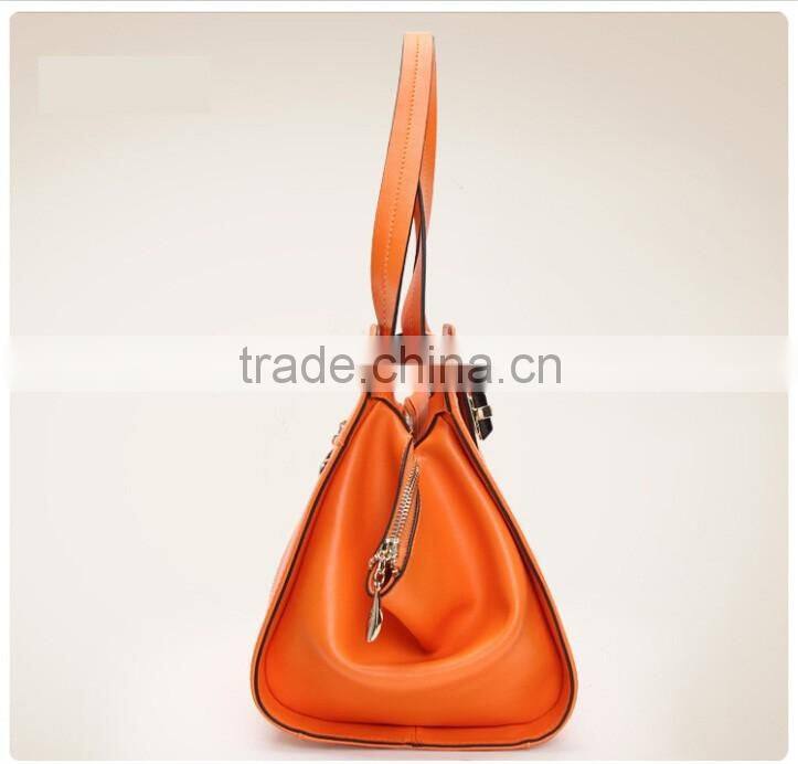 Hot sale high quality women genuine leather bag tote purse