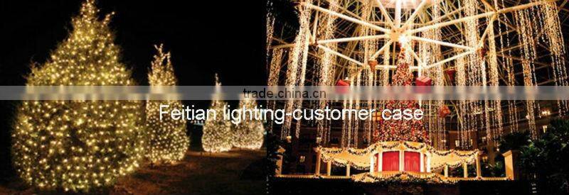 christmas deer santa decoration light with CE ROHS standard PVC led christmas light