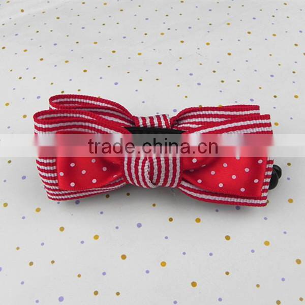 fashional sparking bow hair ties