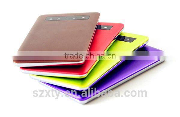 Digital display portable mobile phone charger 15000mah and good quality LED power bank with dual usb output