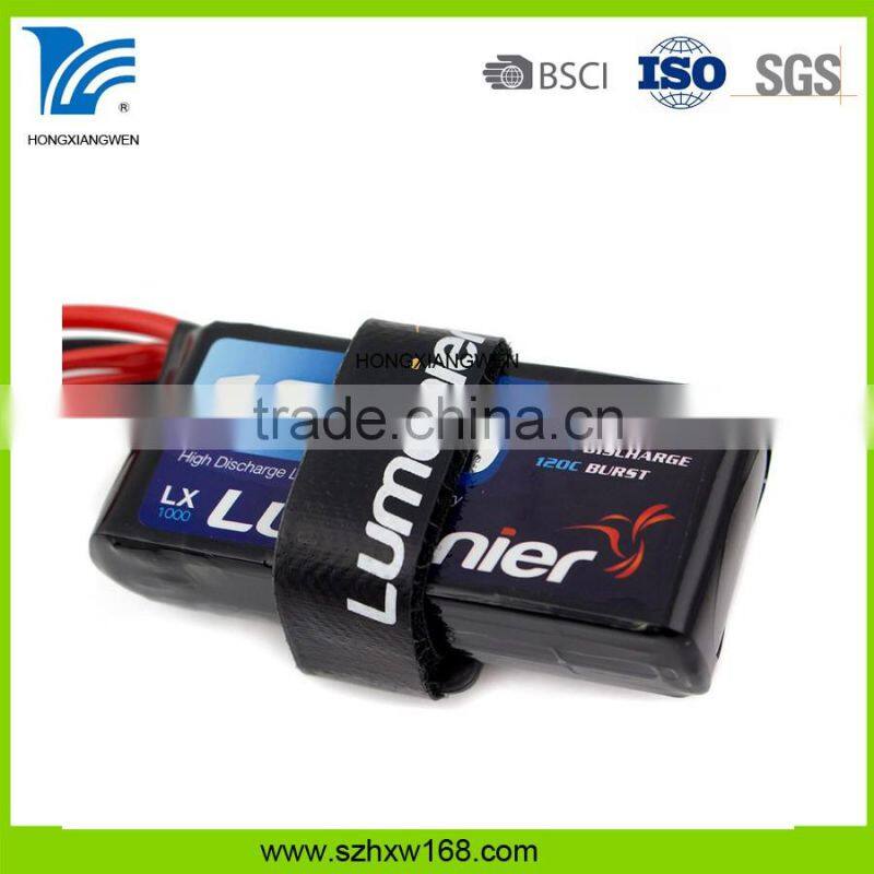 Reusable Double sided HOOK LOOP BATTERY STRAP