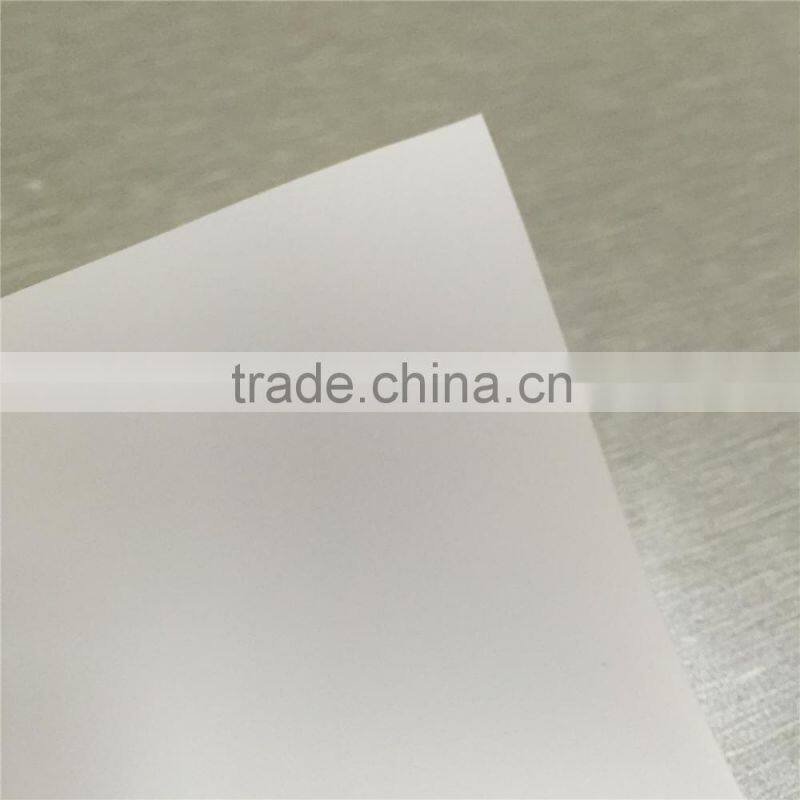 Printable Matte S/A White PET Backlit Film for LATEX