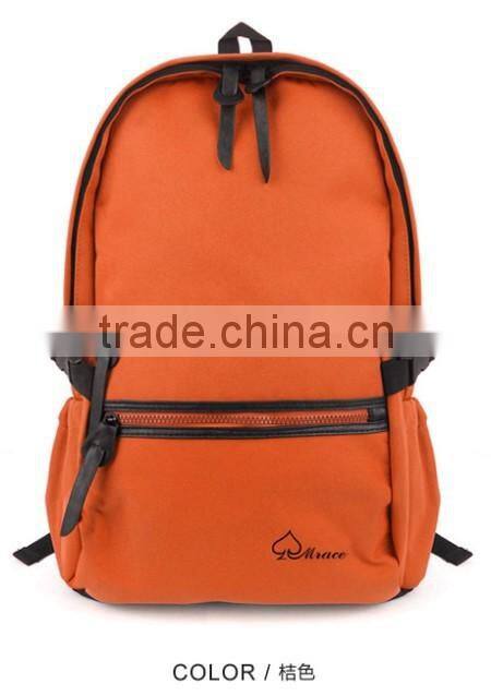 2015 high quality school backpack 600D polyester from china
