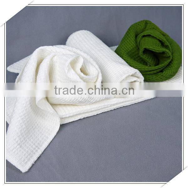 absorbent and soft 100% cotton waffle dishcloth