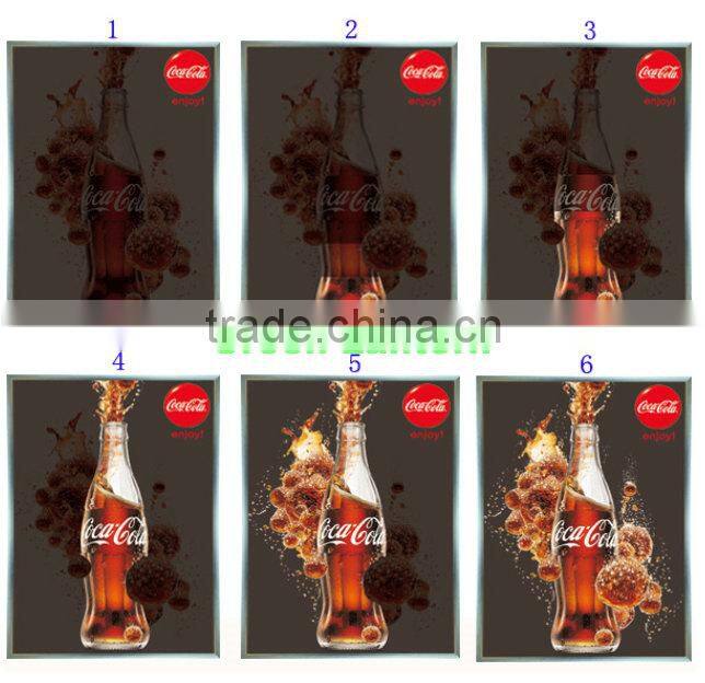 Professional New led animated light box