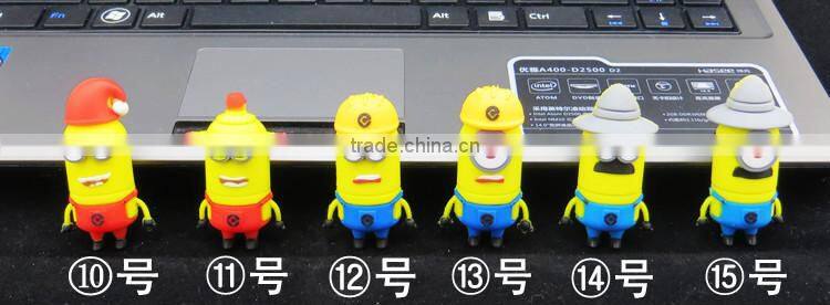Wholeasle minions style USB Flash Drives with1 tb usb flash drive,usb flash memory 500gb