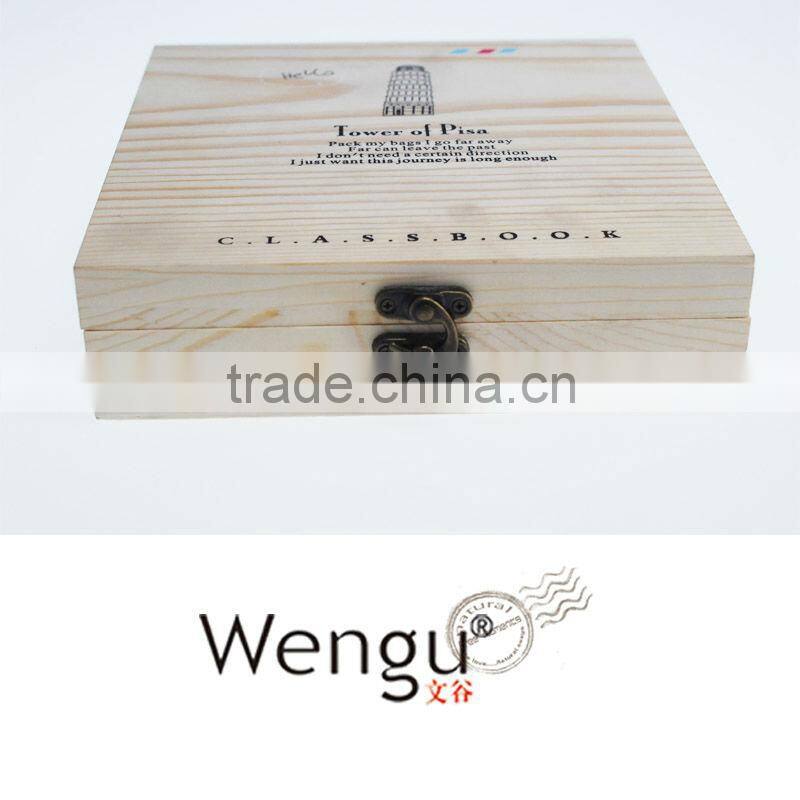 2014 new wood gift box&wood packing boxgift box