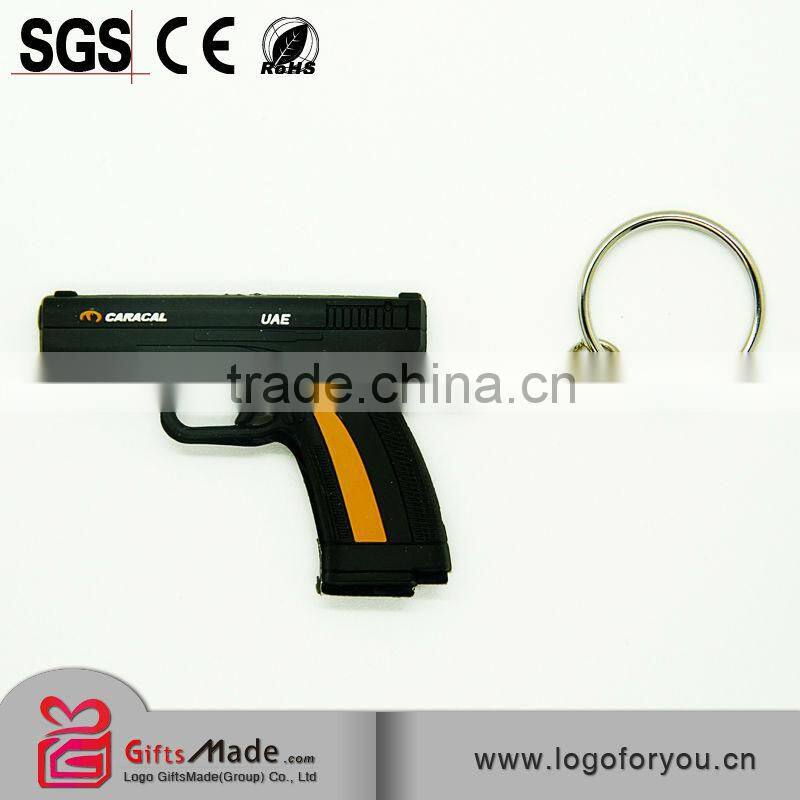 Fashional wholesale custom oem rubber keychains