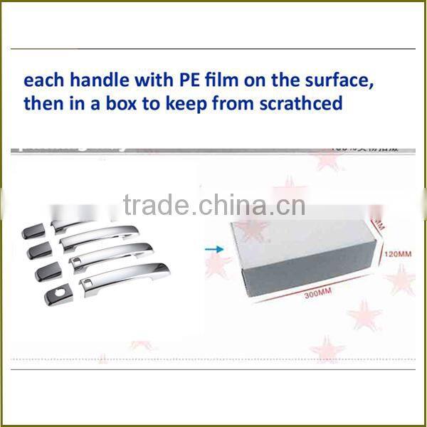 2007-2012 Altima chrome plastic trim parts auto parts chrome door handles cover manufacturers