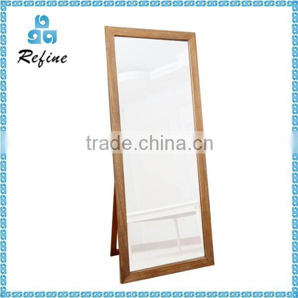 Wooden Long Customized Durable Decorative Bathroom Mirrors Sale