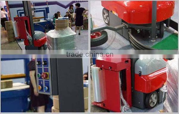 Robotic Pre-stretch Pallet Wrapper