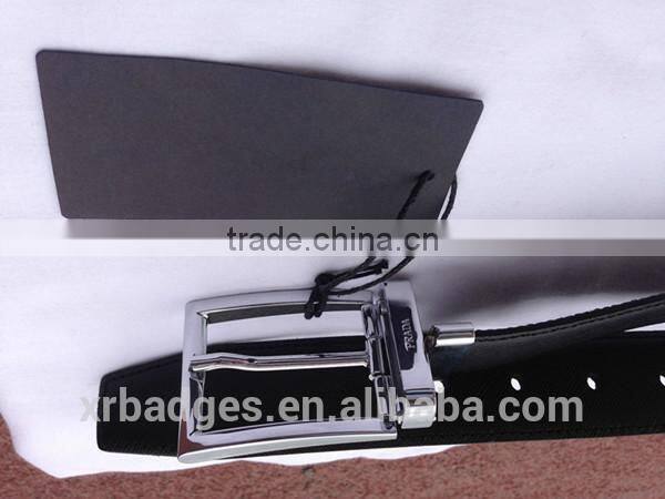 NEW SEASON Brand SAFFIANO DOUBLE-SIDED LEATHER BELT IN NERO X GREY RRP