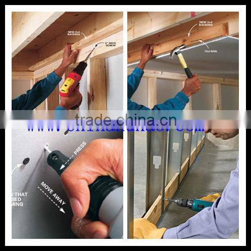 coating black/grey/white trumpet head screw for drywall