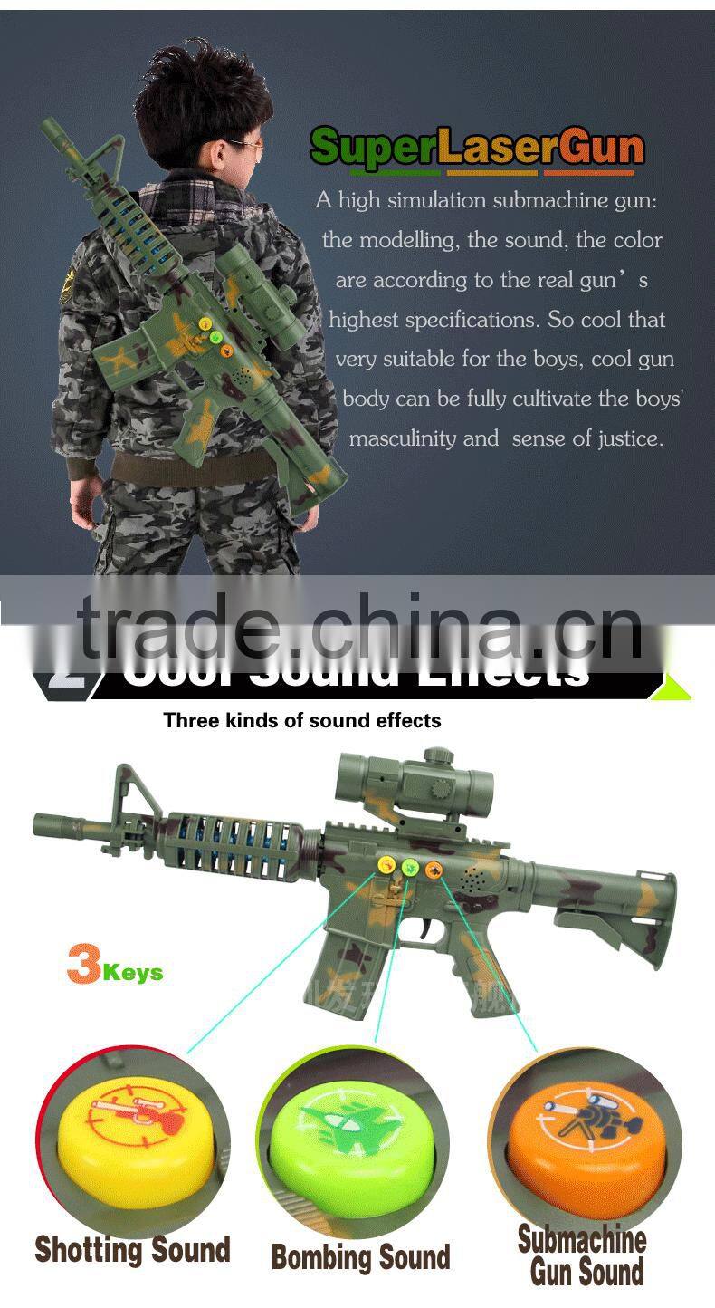 AK-3399B Chico de juguetes-Electric laser gun, plastic infrared gun toys for kid promotion gift