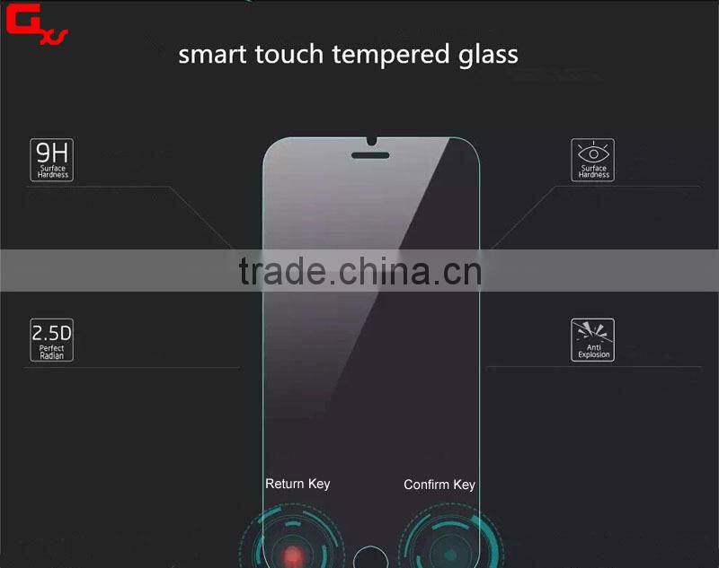 New arrival no bubble anti fingerprint anti blue light 0.3mm 0.4mm 9h 2.5d smart best cell phone screen protector for iphone 6