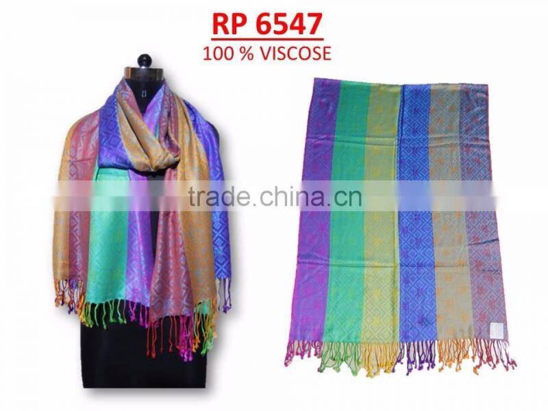 NEW FANCY VISCOSE FINE QUALITY SCARF SHAWL STOLE