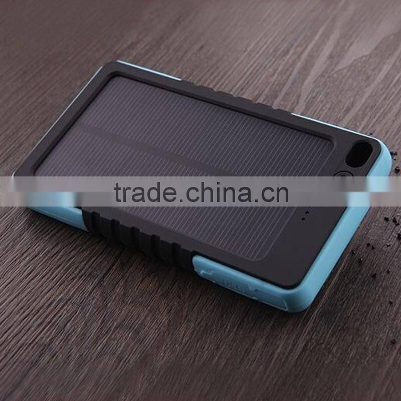 portable mobile solar power bank 3000 for